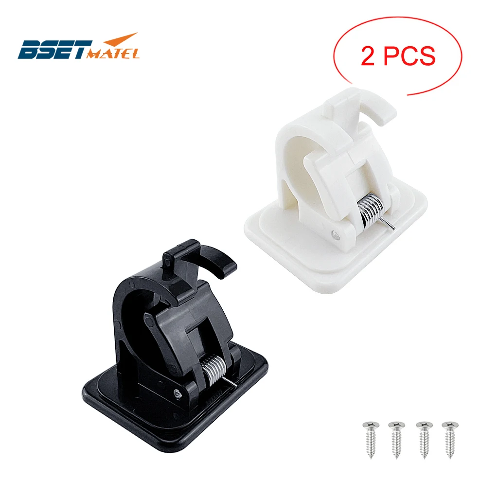 2PCS ABS Fishing Rod Rack Holder Wall Mounted Fishing Pole Clamp Rods Clips Organizer Brackets Bathroom Room Towel Bar Hook
2PCS ABS Fishing Rod Rack Holder Wall Mounted Fishing Pole Clamp Rods Clips Organizer Brackets Bathroom Room Towel Bar Hook