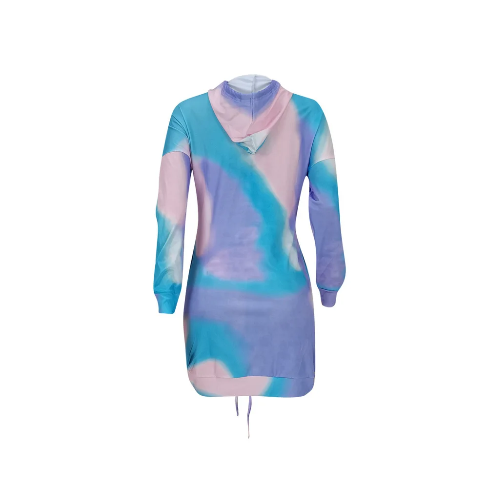 Tie Dye Letter Print Harajuku Sweatshirt Dress Women Hooded Drawstring Long Sleeve Hoodie Dress Streetwear Girl Slim Fit Vestido
Tie Dye Letter Print Harajuku Sweatshirt Dress Women Hooded Drawstring Long Sleeve Hoodie Dress Streetwear Girl Slim Fit Vestido