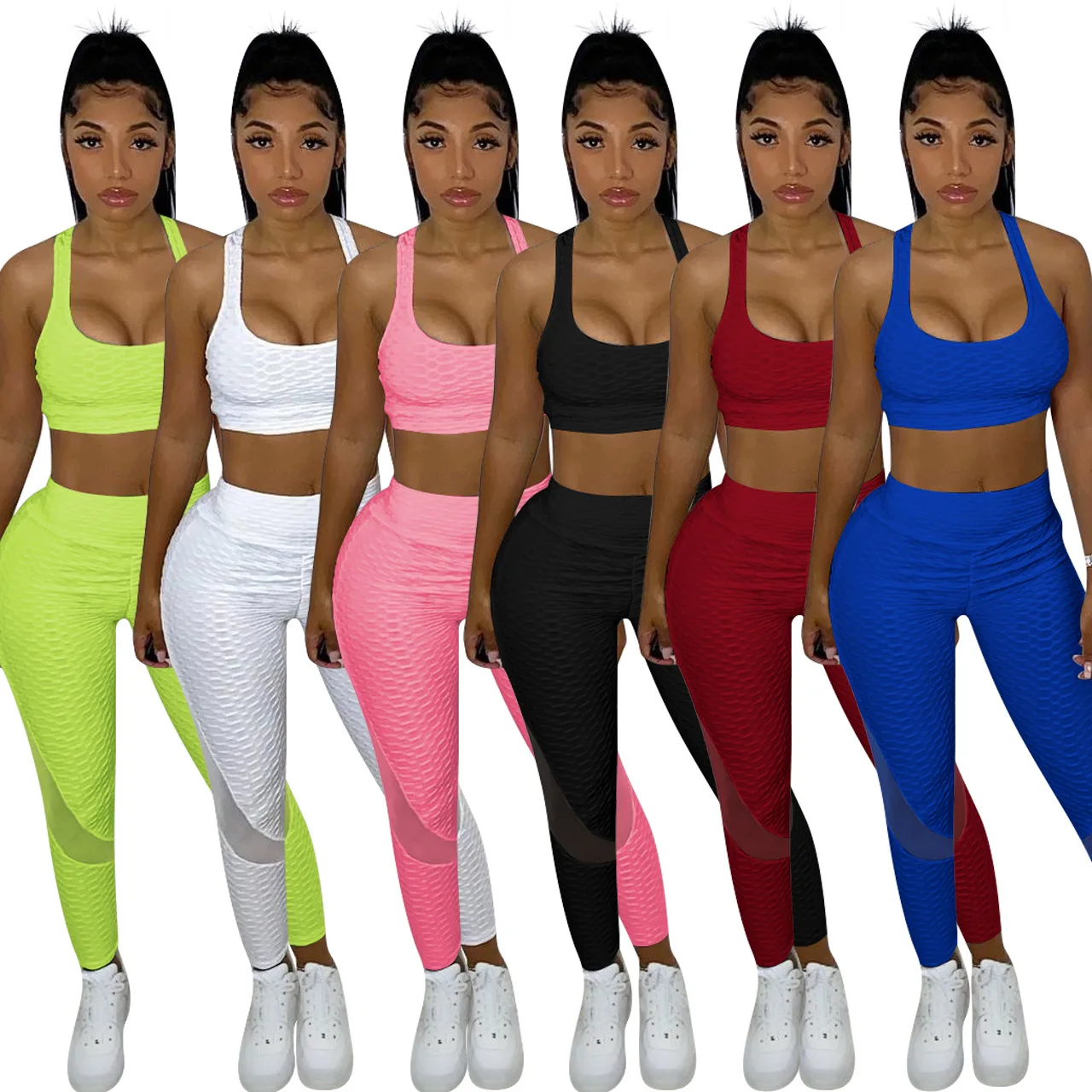 2021 Tank Top And Stacked Pants 2 Piece Set Women Casual Sportswear Sleeveless Tracksuits Fashion Workout black Matching Sets
2021 Tank Top And Stacked Pants 2 Piece Set Women Casual Sportswear Sleeveless Tracksuits Fashion Workout black Matching Sets