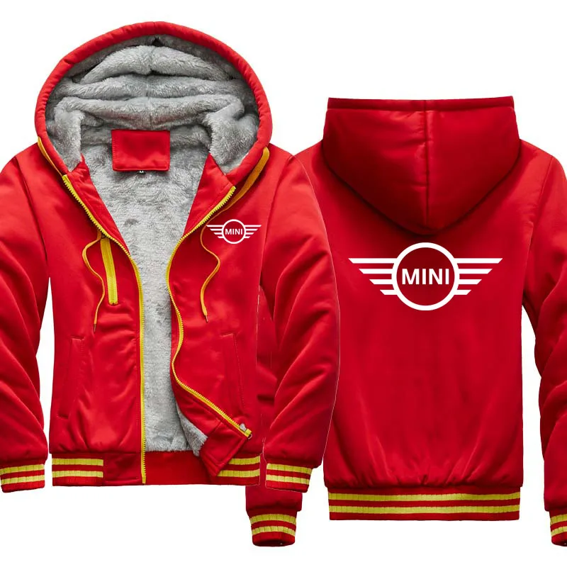 Unisex Mens jackets Mini Car Logo Printing Winter Thicken Mens sweatshirt Warm Wool Fleece Cotton Men's Zipper jackets
Unisex Mens jackets Mini Car Logo Printing Winter Thicken Mens sweatshirt Warm Wool Fleece Cotton Men's Zipper jackets