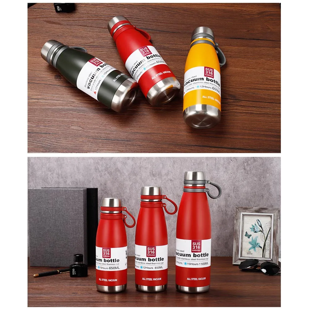 Lnsulation Water Cup Outdoor Portable Portable Sports Coke Bottle car Large-capacity Vacuum Flask Thermos Bottle Thermos
Lnsulation Water Cup Outdoor Portable Portable Sports Coke Bottle car Large-capacity Vacuum Flask Thermos Bottle Thermos