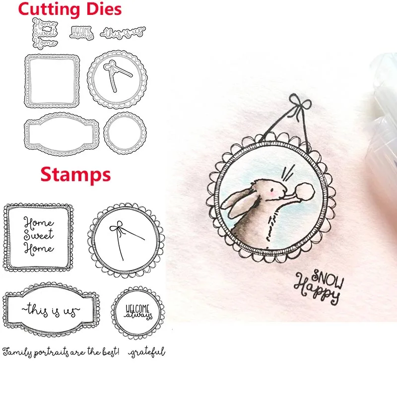 This Is Us Frames Sentiments Transparent Stamps and Dies for DIY Scrapbooking Cards Making Crafts 2021 New Clear Stamps
This Is Us Frames Sentiments Transparent Stamps and Dies for DIY Scrapbooking Cards Making Crafts 2021 New Clear Stamps