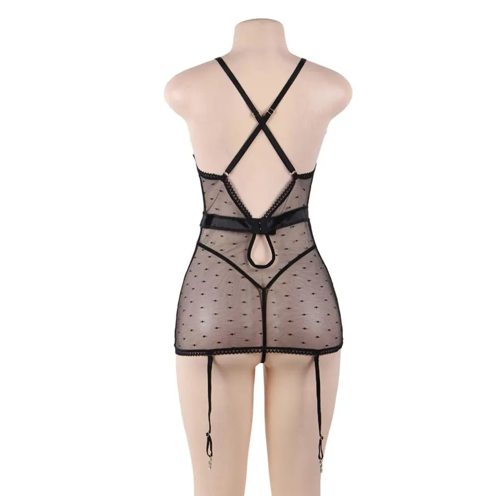 Sexy Lace Erotic Lingerie Blue Perspective Sexy Underwear Embroidery Bow Sleep Sling Dress Thong Babydoll
Sexy Lace Erotic Lingerie Blue Perspective Sexy Underwear Embroidery Bow Sleep Sling Dress Thong Babydoll