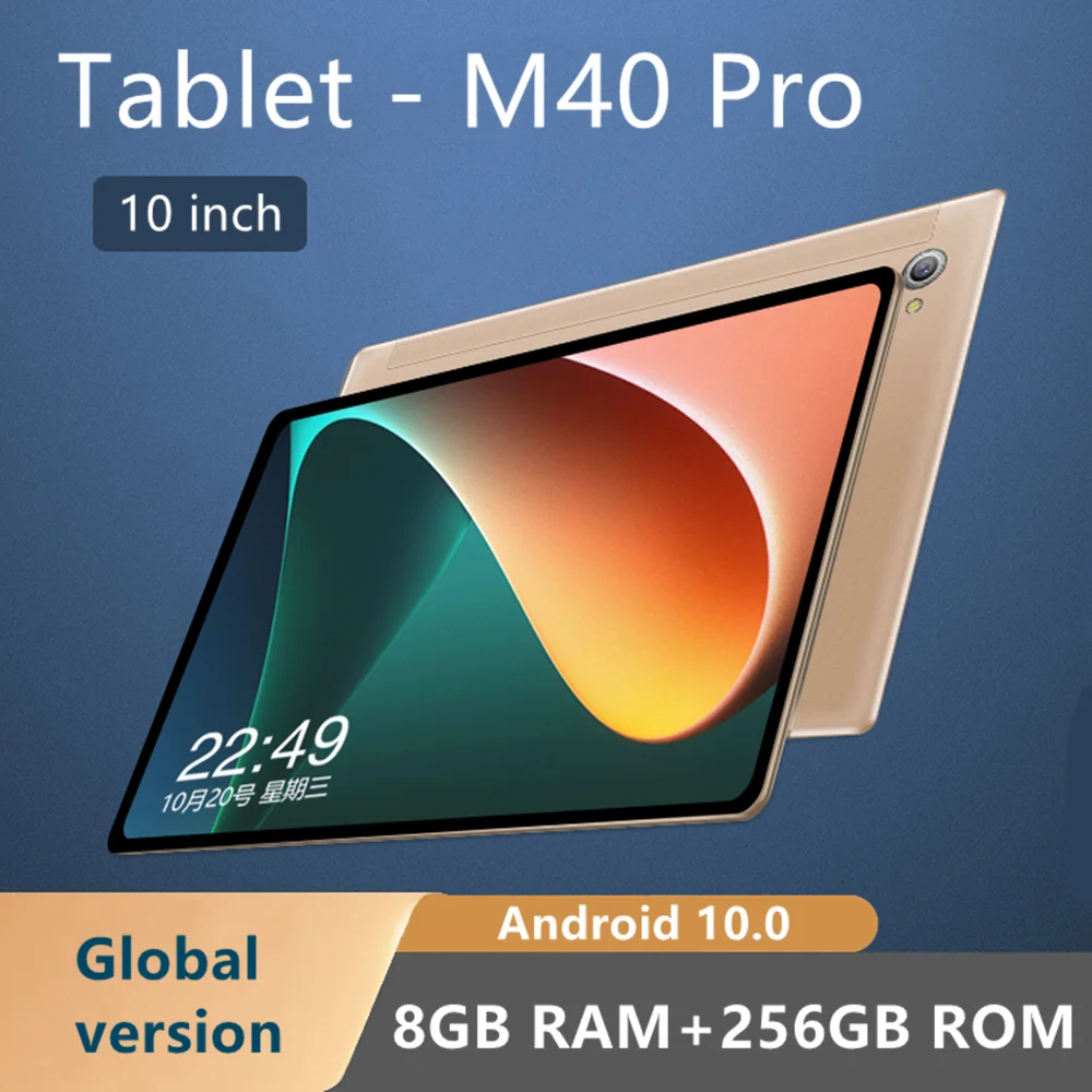 M40 Pro Tablet 10 inch Tablet android 8GB+256GB NOTEBOOK LAPTOP 10 core Tablet pc Android 10.0 TABLET WITH PEN 4/5G Tablets
M40 Pro Tablet 10 inch Tablet android 8GB+256GB NOTEBOOK LAPTOP 10 core Tablet pc Android 10.0 TABLET WITH PEN 4/5G Tablets