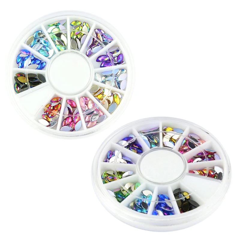 3D Crystal Rhinestones Glitter For Nails Art 12 Color Acrylic DIY Nail Art Tips Rhinestones Wheel Special Design And Attractive
3D Crystal Rhinestones Glitter For Nails Art 12 Color Acrylic DIY Nail Art Tips Rhinestones Wheel Special Design And Attractive