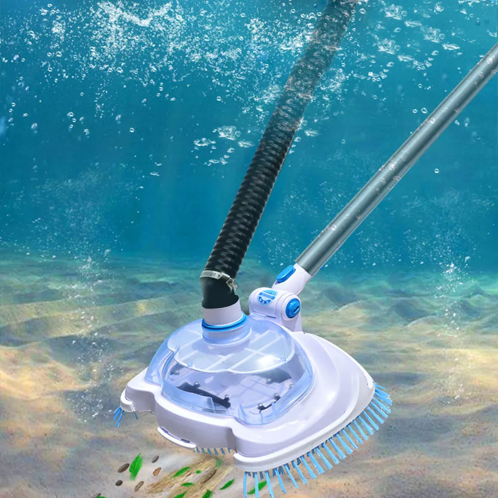 New Swimming Pool Vacuum Head Brush Cleaner Transparent Manual Floating Objects Suction Machine Cleaning And Maintenance Tools
New Swimming Pool Vacuum Head Brush Cleaner Transparent Manual Floating Objects Suction Machine Cleaning And Maintenance Tools