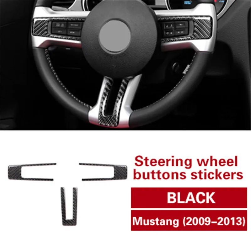 For 2009-2013 Ford Mustang Interior Modified Accessories Steering Wheel Decorative Frame Trim Carbon Fiber Car Sticker
For 2009-2013 Ford Mustang Interior Modified Accessories Steering Wheel Decorative Frame Trim Carbon Fiber Car Sticker