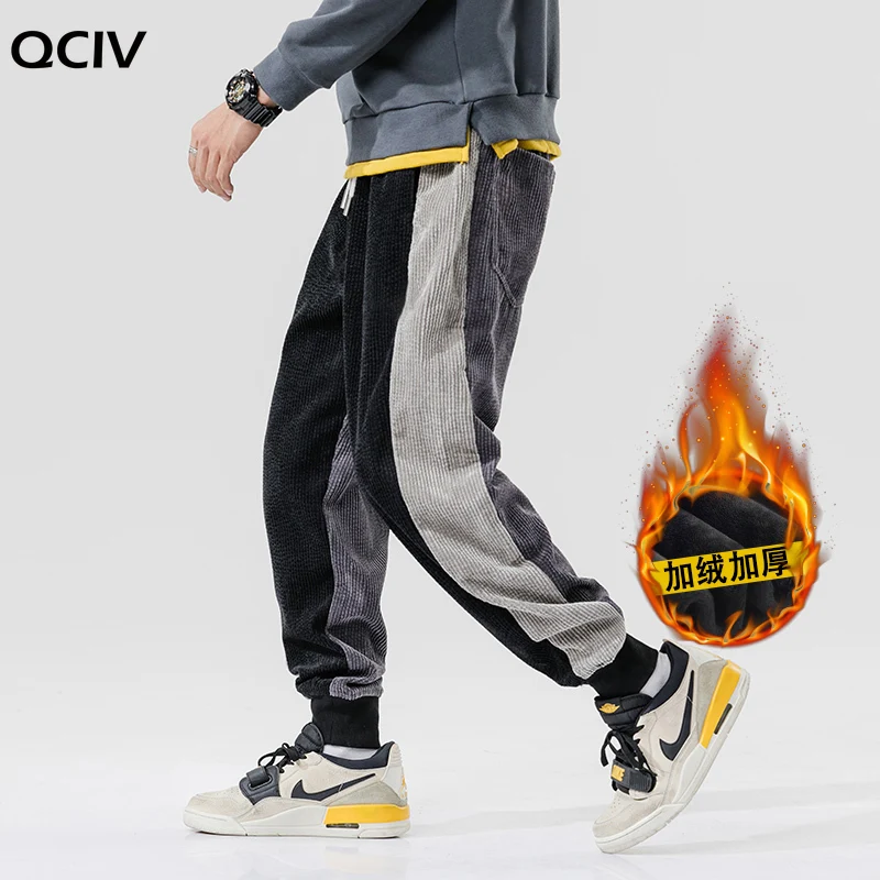 Men Winter Pants Plus Velvet Thick Warm Men's Corduroy Trousers Loose Straight Hip Hop Sweatpants Joggers
Men Winter Pants Plus Velvet Thick Warm Men's Corduroy Trousers Loose Straight Hip Hop Sweatpants Joggers