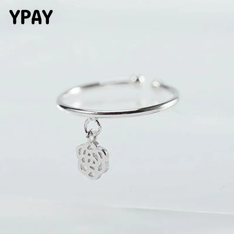 YPAY 100% Real 925 Sterling Silver Flower Dangle Finger Open Rings for Women Anel Wedding Engagement Fine Jewelry S925 YMR456
YPAY 100% Real 925 Sterling Silver Flower Dangle Finger Open Rings for Women Anel Wedding Engagement Fine Jewelry S925 YMR456