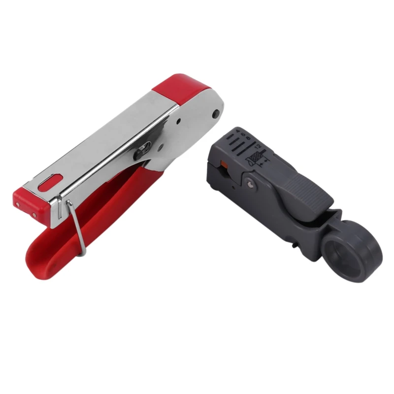 New Multi Compression Coaxial Cable Crimping Tool F Rg6 Rg58 Rg59 Connectors Coax Crimper Coaxial Cable Stripper
New Multi Compression Coaxial Cable Crimping Tool F Rg6 Rg58 Rg59 Connectors Coax Crimper Coaxial Cable Stripper