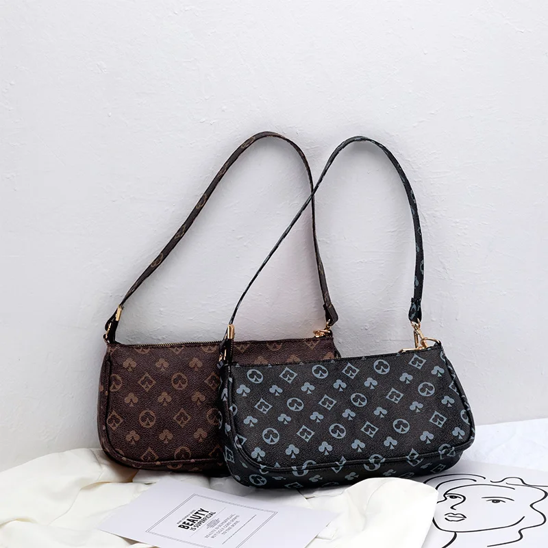 Pattern Soft PU Leather Women baguette Bag 2021 Retro Solid Color Ladies Baguette Handbag Fashion Design Small Shoulder Bag
Pattern Soft PU Leather Women baguette Bag 2021 Retro Solid Color Ladies Baguette Handbag Fashion Design Small Shoulder Bag