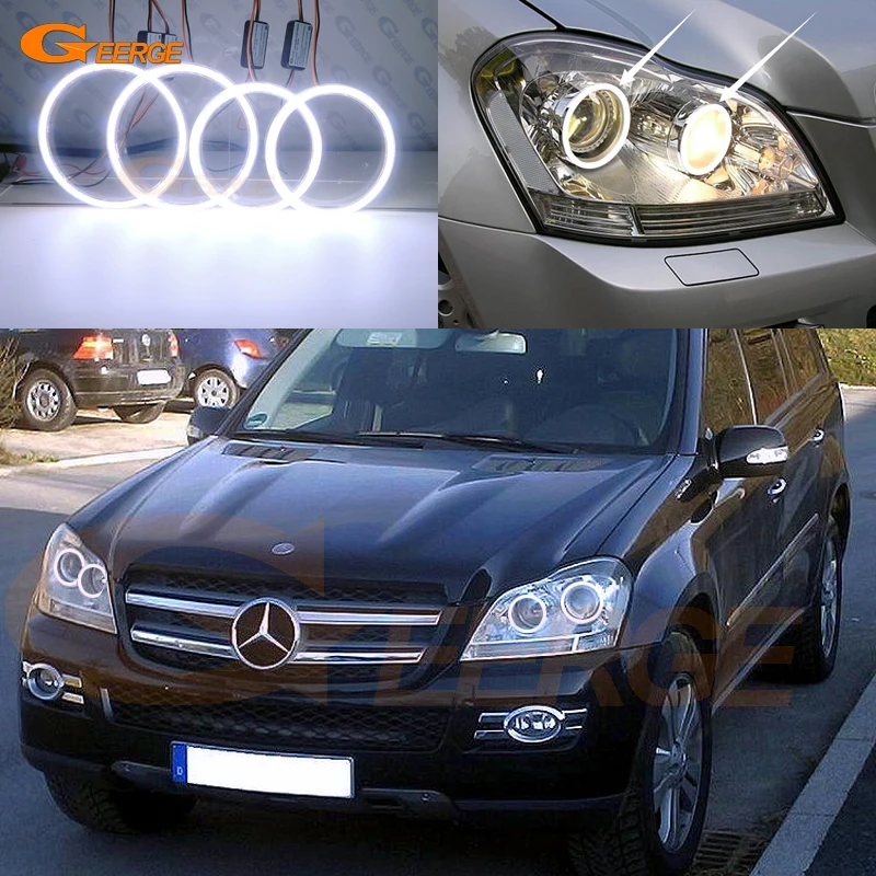 Дневсветильник ультра яркий COB светодиодный ангельские глазки гало кольца комплект для Mercedes Benz GLS Class X164 GL 320 350 420 450 500 550
Дневсветильник ультра яркий COB светодиодный ангельские глазки гало кольца комплект для Mercedes Benz GLS Class X164 GL 320 350 420 450 500 550