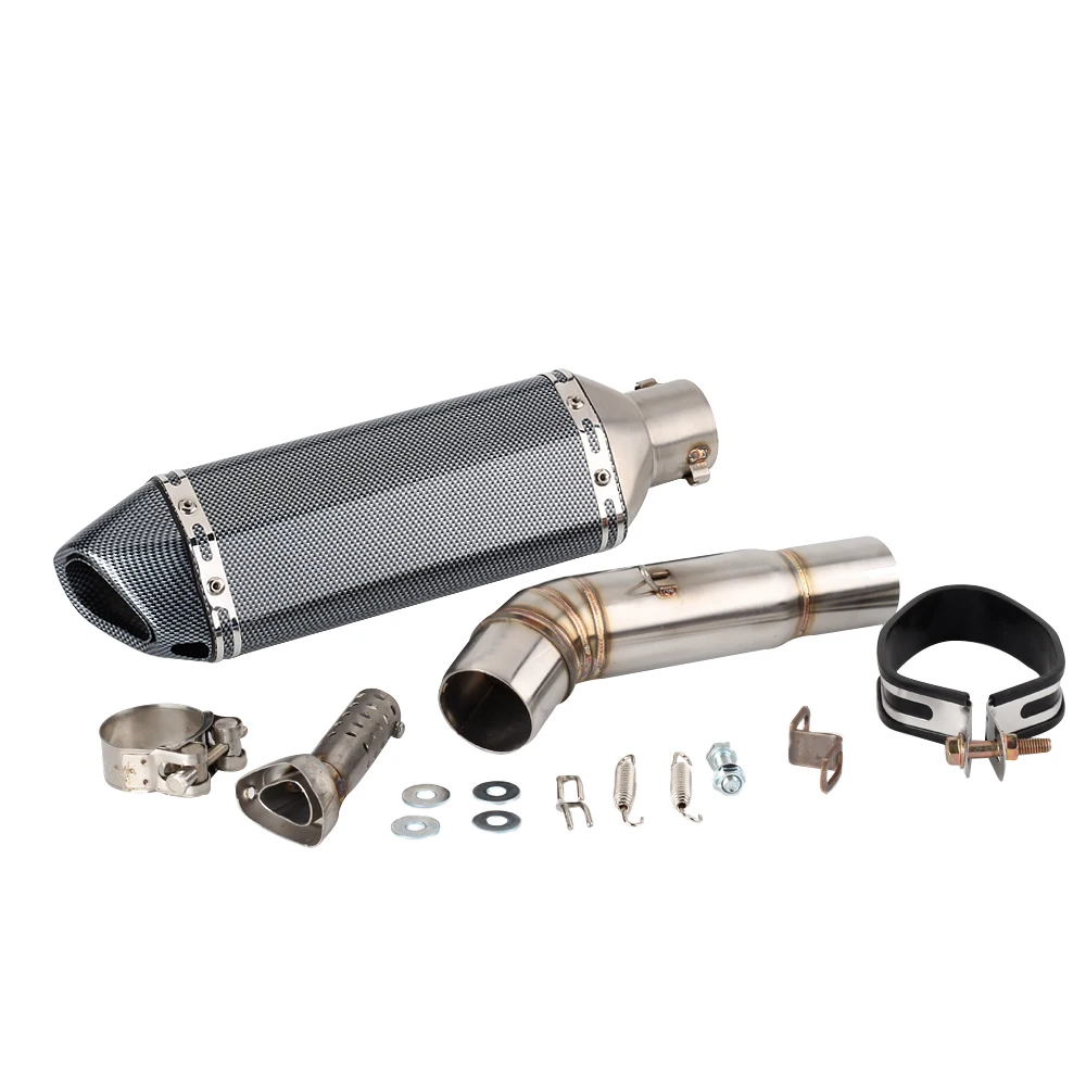 For Honda Hornet CB600F 2007 to 2013 Hornet 600 Escape CBR 600 F Exhaust Slip-on Motorcycle Exhaust Pipe Muffler And Link Pipe 
For Honda Hornet CB600F 2007 to 2013 Hornet 600 Escape CBR 600 F Exhaust Slip-on Motorcycle Exhaust Pipe Muffler And Link Pipe