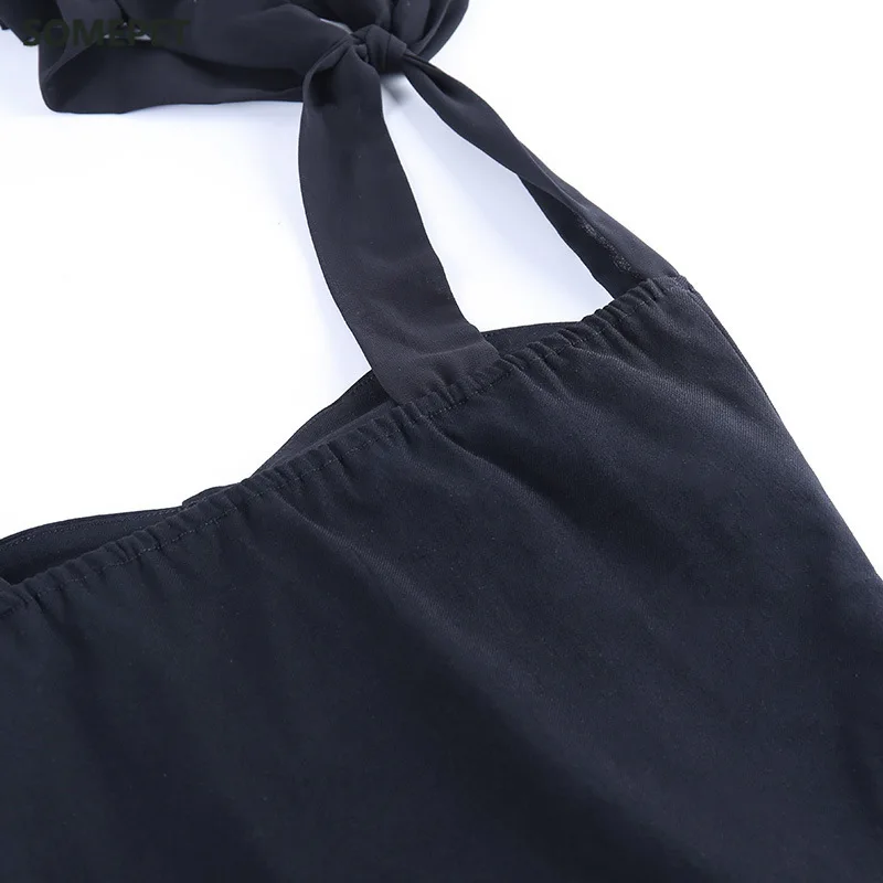 Bow Tied Mini Dress Sexy Bodycon Strapless Off Shoulder Lace Up Solid Black White Short Dress Party
Bow Tied Mini Dress Sexy Bodycon Strapless Off Shoulder Lace Up Solid Black White Short Dress Party