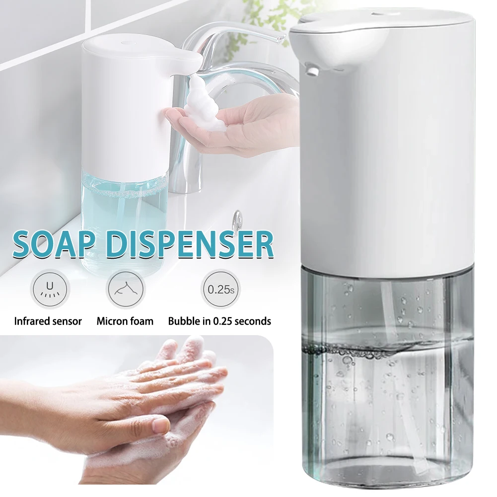 Touchless Automatic Soap Dispenser Induction Sensor Infrared Foam Sinks IPX3 Soap Dispensers For Bathroom Kitchen
Touchless Automatic Soap Dispenser Induction Sensor Infrared Foam Sinks IPX3 Soap Dispensers For Bathroom Kitchen