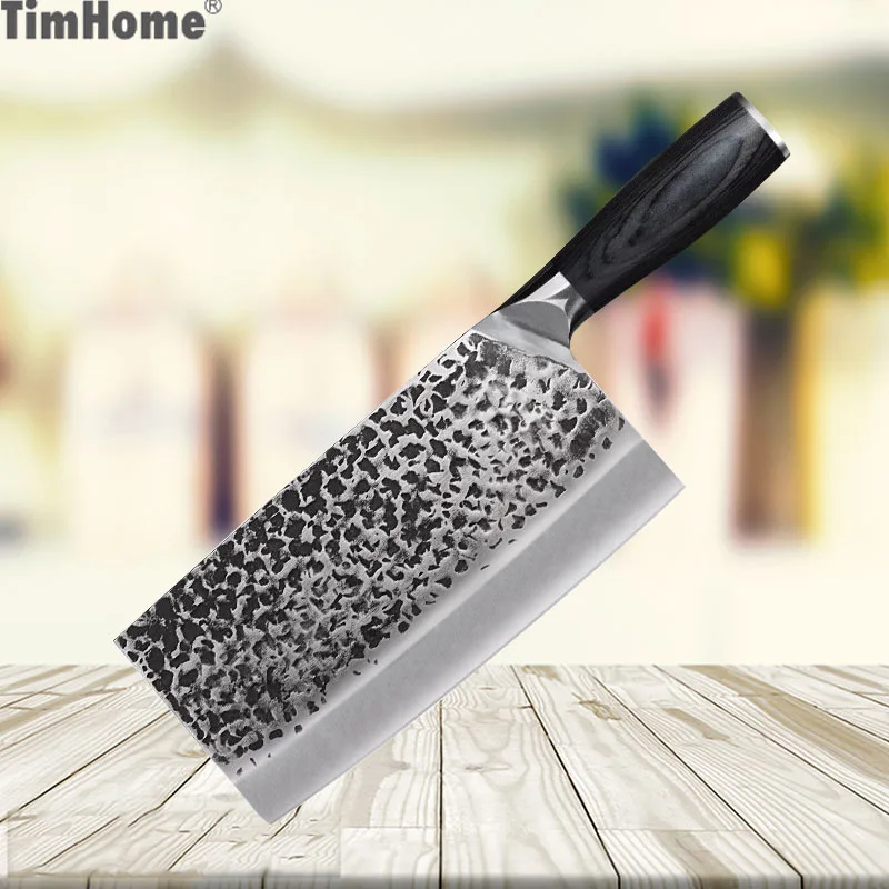 Kitchen Handmade Forged Chopping Knife Professional 5Cr15 Stainless Steel Chinese Knife Meat Cleaver Kitchen Knives
Kitchen Handmade Forged Chopping Knife Professional 5Cr15 Stainless Steel Chinese Knife Meat Cleaver Kitchen Knives