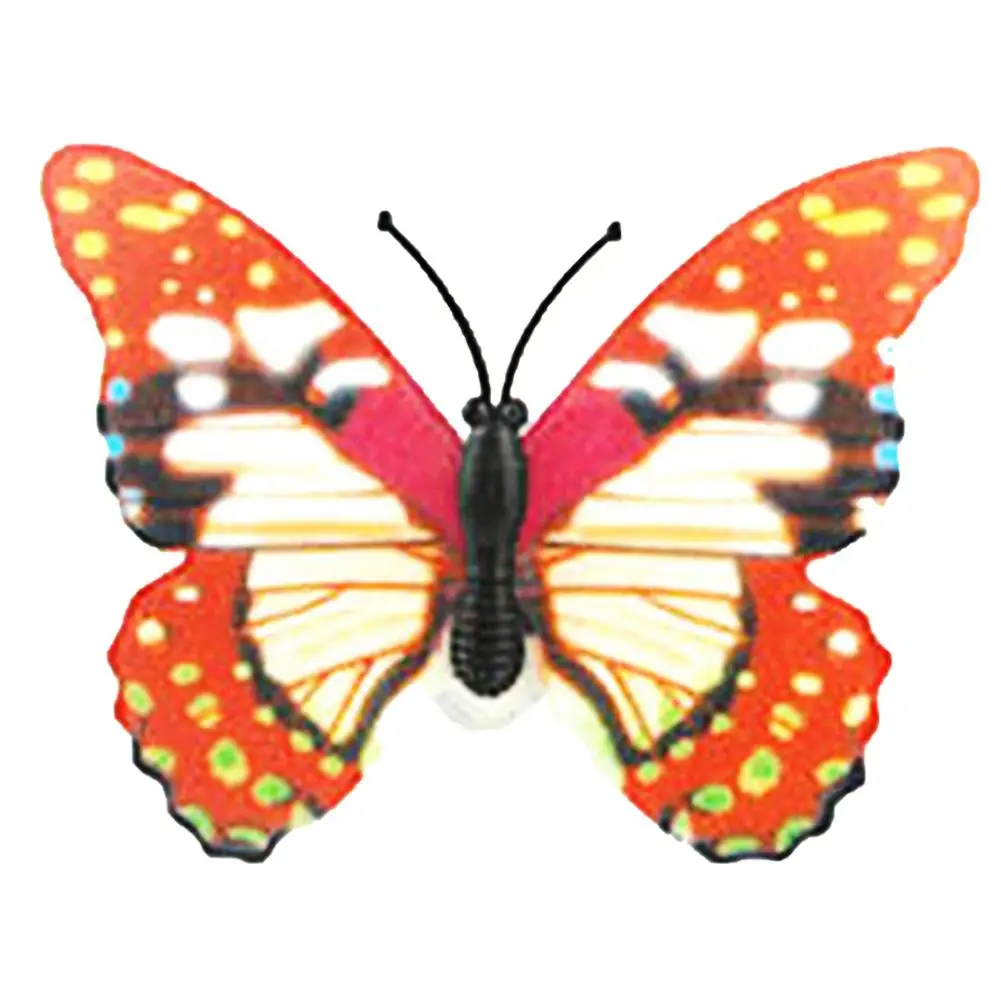 Офисная Бабочка лампа наклейка креативное украшение ABS меняющий цвет