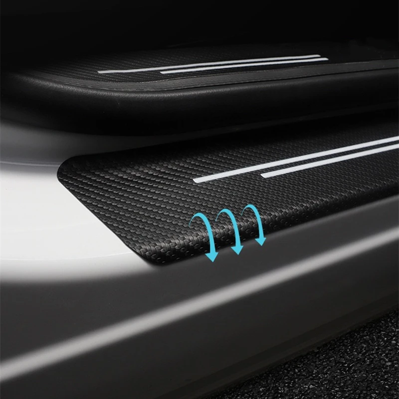 For Mitsubishi Motors Accessories 4Pcs Car Styling Threshold Door Sill Pedal Protector Carbon Fiber Stickers
For Mitsubishi Motors Accessories 4Pcs Car Styling Threshold Door Sill Pedal Protector Carbon Fiber Stickers