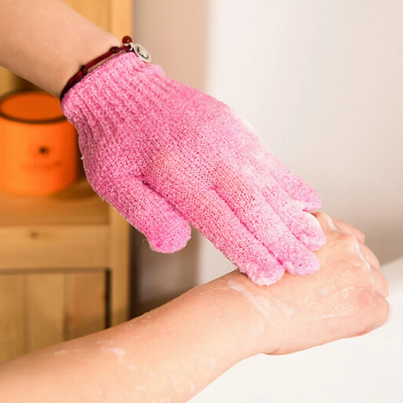 Bath For Peeling Exfoliating Mitt Glove Resistance Body Massage Sponge Wash Skin Moisturizing SPA Foam For Shower Scrub Gloves 
Bath For Peeling Exfoliating Mitt Glove Resistance Body Massage Sponge Wash Skin Moisturizing SPA Foam For Shower Scrub Gloves