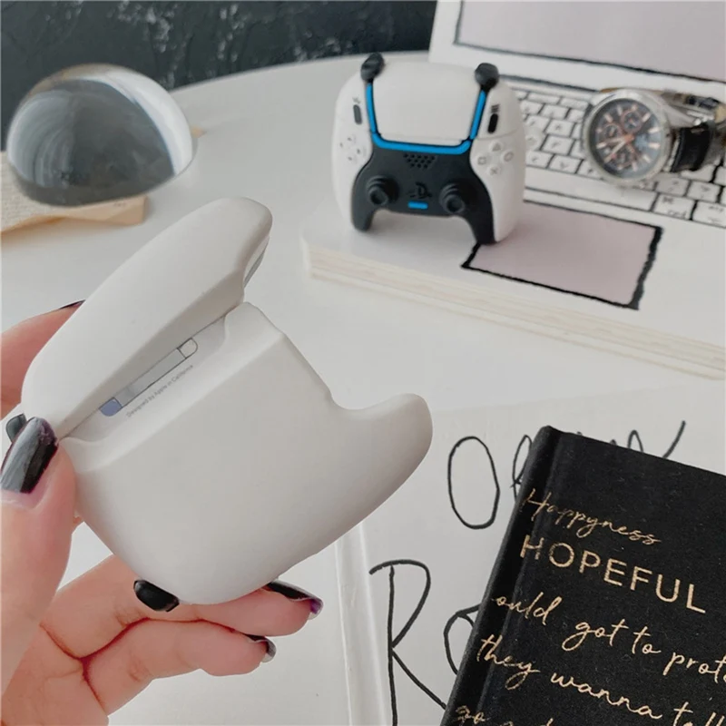 Creative PS 4 Gamepad Design Apple Wireless Bluetooth Earphone Case For AirPods 1/2 AirPods Pro 3 Soft Silicone Protector Cover 
Creative PS 4 Gamepad Design Apple Wireless Bluetooth Earphone Case For AirPods 1/2 AirPods Pro 3 Soft Silicone Protector Cover