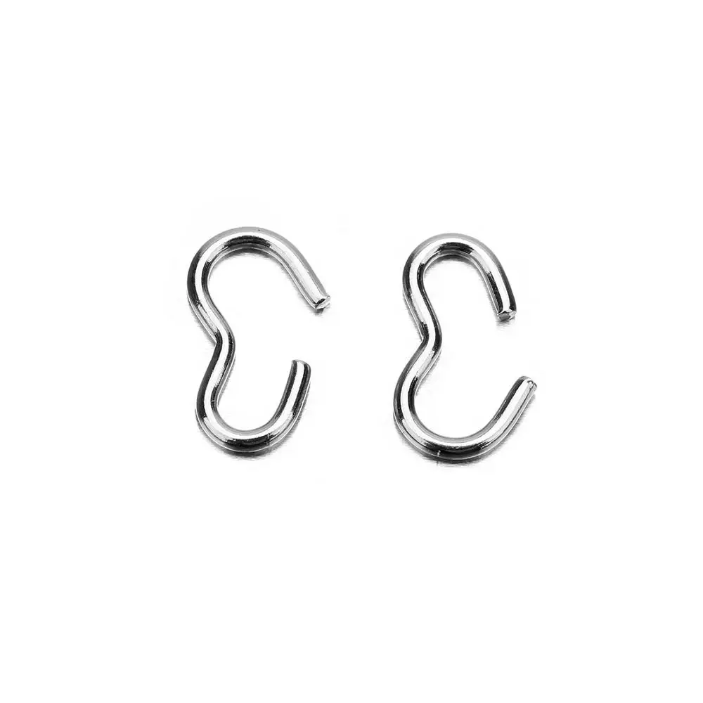 Ciseng 100 pieces Loops Jump Ring Bracelet Necklace Making Connector Stainless Steel B-Shape Clasps Charms Bracelet Jewelry DIY
Ciseng 100 pieces Loops Jump Ring Bracelet Necklace Making Connector Stainless Steel B-Shape Clasps Charms Bracelet Jewelry DIY
