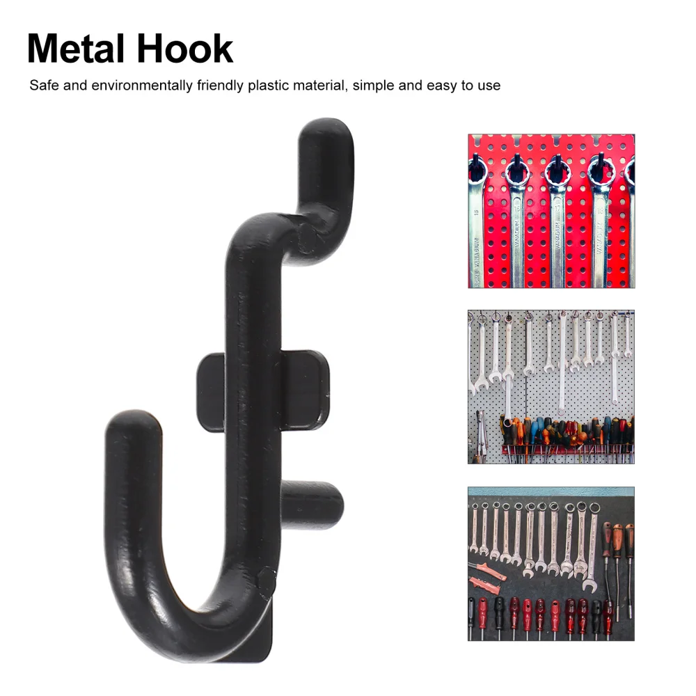 100 PCS Storage Hook Replacement J Shape Peg Hook for Peg Board Organizer Tool 
100 PCS Storage Hook Replacement J Shape Peg Hook for Peg Board Organizer Tool