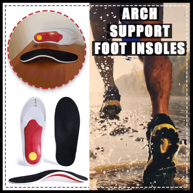 Arch Support Insoles Flat Feet Pain Relief Orthotics Trimmable EVA Plantar Fasciitis Shoe Inserts for Men Women ALS88
Arch Support Insoles Flat Feet Pain Relief Orthotics Trimmable EVA Plantar Fasciitis Shoe Inserts for Men Women ALS88