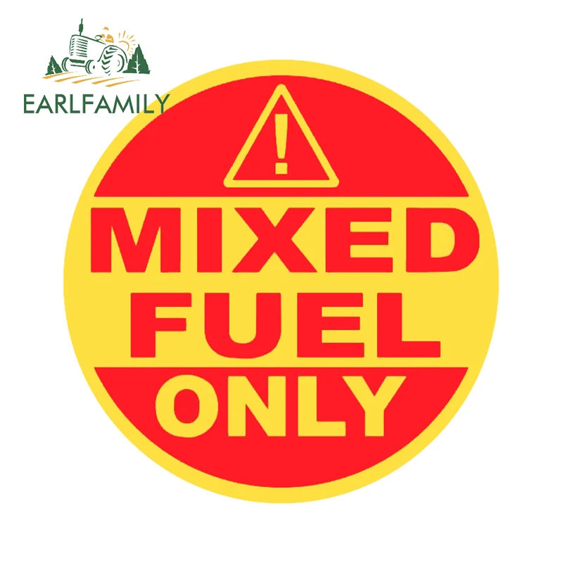 EARLFAMILY 13cm x 12.8cm For Mixed Fuel Only Motorcycle Car Stickers Waterproof Decal Creative Car Assessoires Funny Decor
EARLFAMILY 13cm x 12.8cm For Mixed Fuel Only Motorcycle Car Stickers Waterproof Decal Creative Car Assessoires Funny Decor