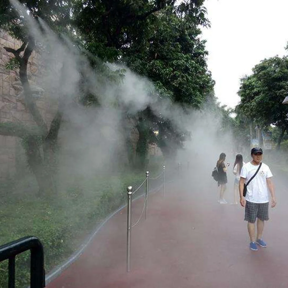 Water Misting Cooling System 10-15M Wet Fog Garden Nebulizer Outdoor Misting System Water Mist For Greenhouse Irrigation Tool
Water Misting Cooling System 10-15M Wet Fog Garden Nebulizer Outdoor Misting System Water Mist For Greenhouse Irrigation Tool
