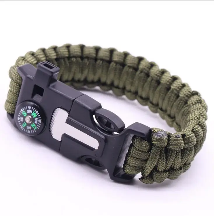 wholesale 500pcs Wholesale outdoor survival compass paracord Whistle Gear Buckle Camping rescue rope escape Bracel
wholesale 500pcs Wholesale outdoor survival compass paracord Whistle Gear Buckle Camping rescue rope escape Bracel
