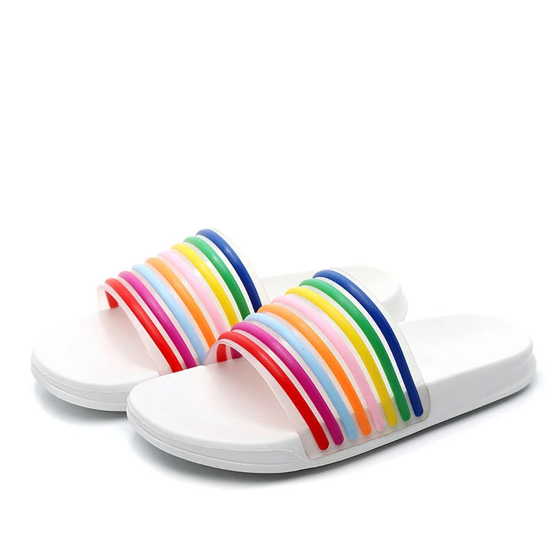 Women's Indoor Flat Slippers Ladies Transparent PVC Bling Crystal Shoes Women Causal Comfort Slides Female Platform Summer 2020 
Women's Indoor Flat Slippers Ladies Transparent PVC Bling Crystal Shoes Women Causal Comfort Slides Female Platform Summer 2020