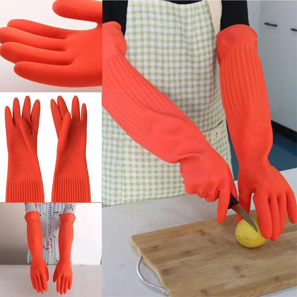 Home Long Rubber Gloves For Kitchen Dishwashing House Color Waterproof Washing Latex Gloves Red Cleaning N4V3
Home Long Rubber Gloves For Kitchen Dishwashing House Color Waterproof Washing Latex Gloves Red Cleaning N4V3