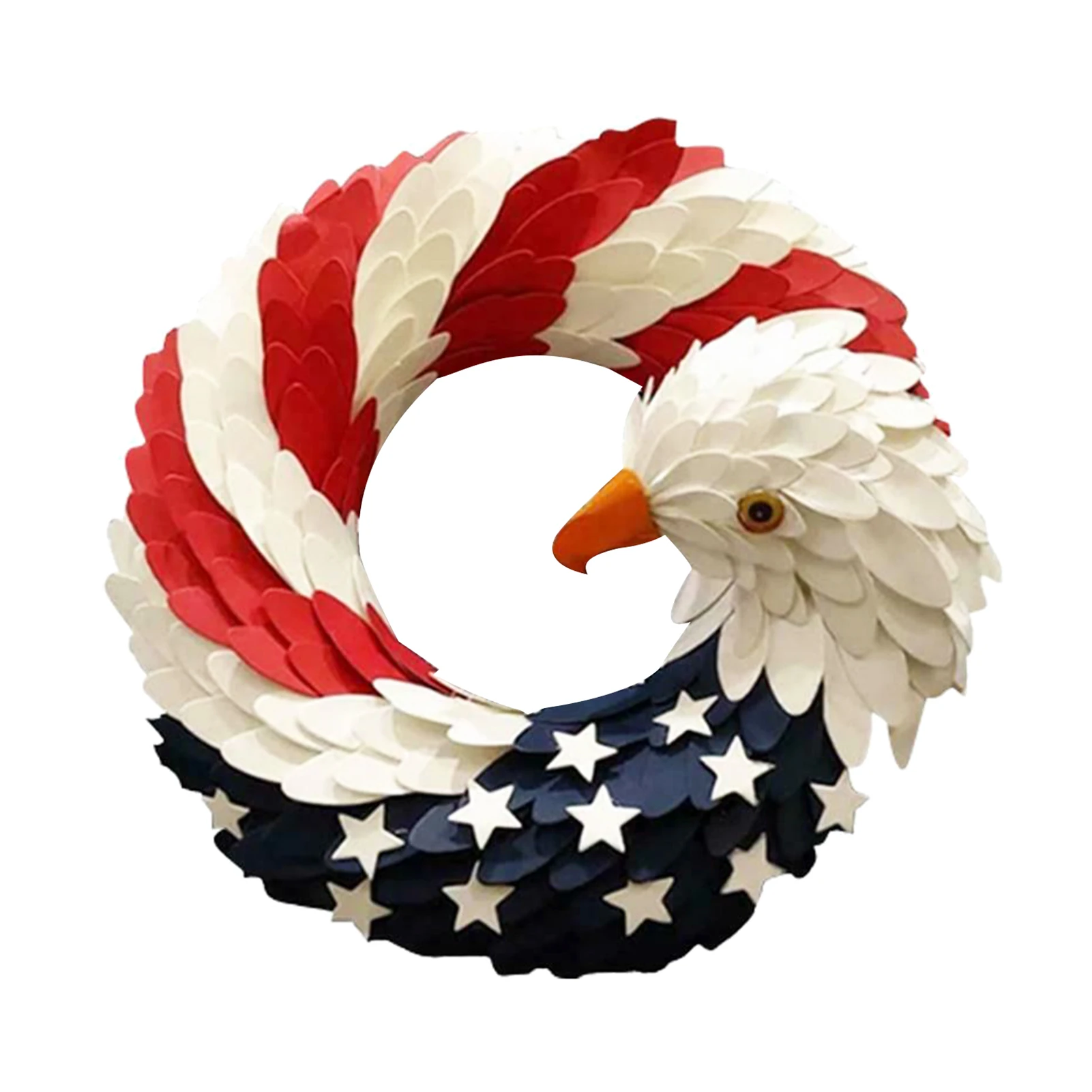Diy America Patriotic Eagle Wreath Garland Decor For Front Door Election Vote President Household Decoration
Diy America Patriotic Eagle Wreath Garland Decor For Front Door Election Vote President Household Decoration