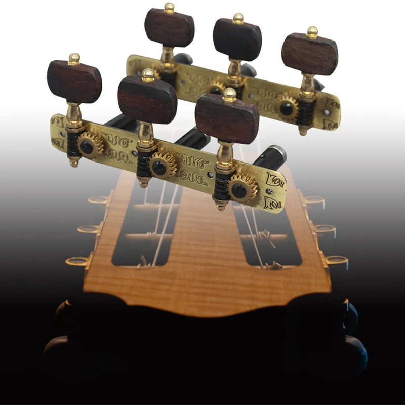 2Pcs Classical Guitar Tuners Tuning Key Pegs Machine Heads for Acoustic Folk Classical Guitars
2Pcs Classical Guitar Tuners Tuning Key Pegs Machine Heads for Acoustic Folk Classical Guitars