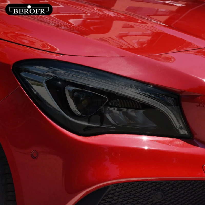 Car Headlight Tint Black Protective Film Transparent TPU Sticker For Mercedes Benz CLA Class C117 X117 W117 C118 X118 W118 AMG
Car Headlight Tint Black Protective Film Transparent TPU Sticker For Mercedes Benz CLA Class C117 X117 W117 C118 X118 W118 AMG