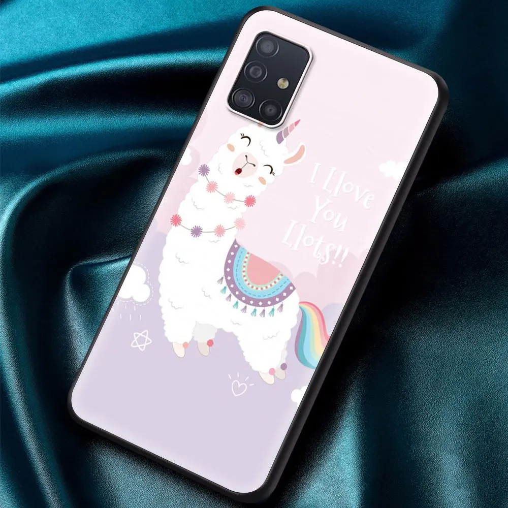 Phone Case for Samsung Galaxy A21S EU A12 A51 A71 A31 A02S A41 A52 A72 A32 5G Soft Shockproof Cover Coque Cartoon Alpaca
Phone Case for Samsung Galaxy A21S EU A12 A51 A71 A31 A02S A41 A52 A72 A32 5G Soft Shockproof Cover Coque Cartoon Alpaca