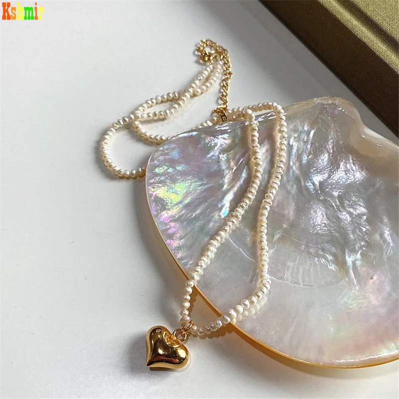 Kshmir Freshwater Pearl Necklace Pearl Necklace Pendant Clavicle Chain Fashion Female Temperament Metallic Gold Metal Women Punk
Kshmir Freshwater Pearl Necklace Pearl Necklace Pendant Clavicle Chain Fashion Female Temperament Metallic Gold Metal Women Punk