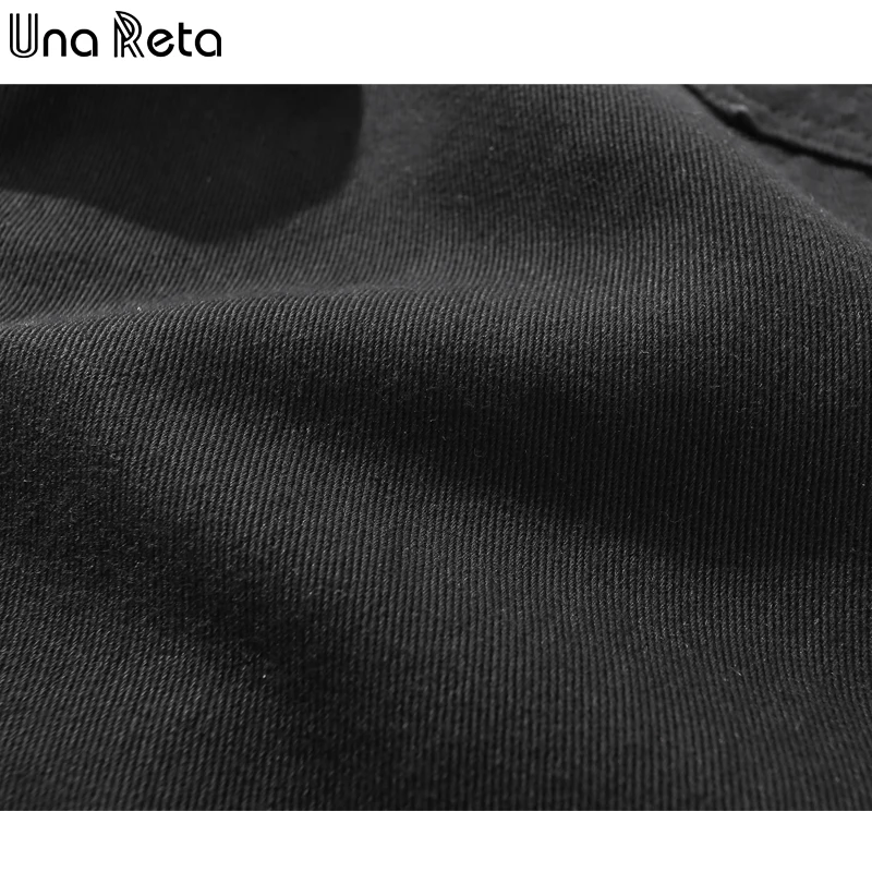 Una Reta Black Skinny Jeans New Hip Hop Solid Denim Trousers Streetwear Holes Straight Mens Pants Jeans for Men
Una Reta Black Skinny Jeans New Hip Hop Solid Denim Trousers Streetwear Holes Straight Mens Pants Jeans for Men