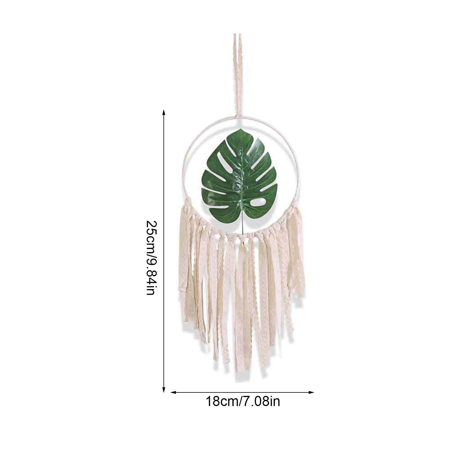 Handmade Dream Catcher Wind Chimes Home Hanging Tassel Craft Gift Wall Hanging Fresh Green Plant Iron Ring Leaves Dreamcatcher
Handmade Dream Catcher Wind Chimes Home Hanging Tassel Craft Gift Wall Hanging Fresh Green Plant Iron Ring Leaves Dreamcatcher
