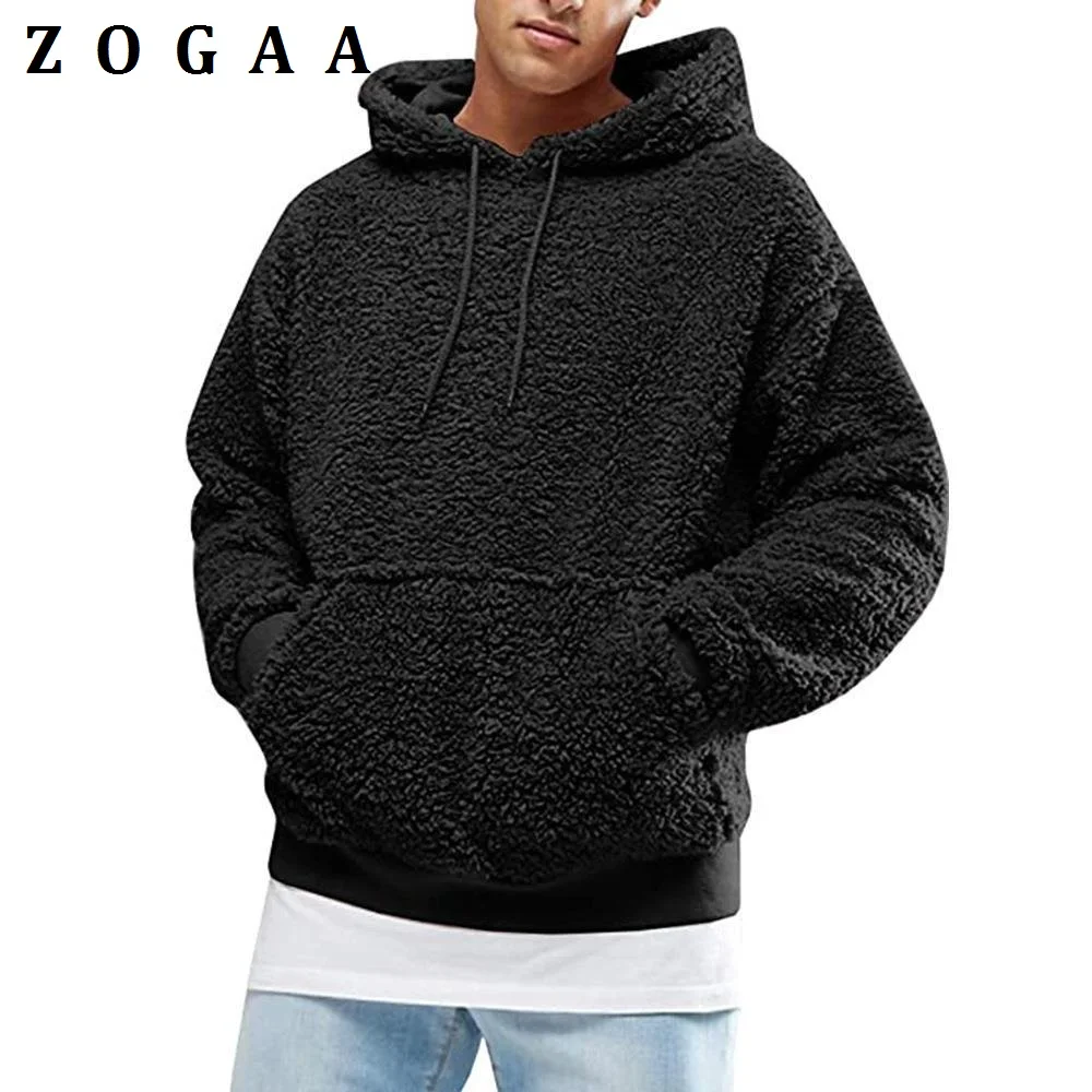 2021 New Autumn Winter Plust Lamb wool Men's Sweater Plush Lamb Hooded Sweatshirt Solid Color Casual Harajuku Streetwear Tops
2021 New Autumn Winter Plust Lamb wool Men's Sweater Plush Lamb Hooded Sweatshirt Solid Color Casual Harajuku Streetwear Tops