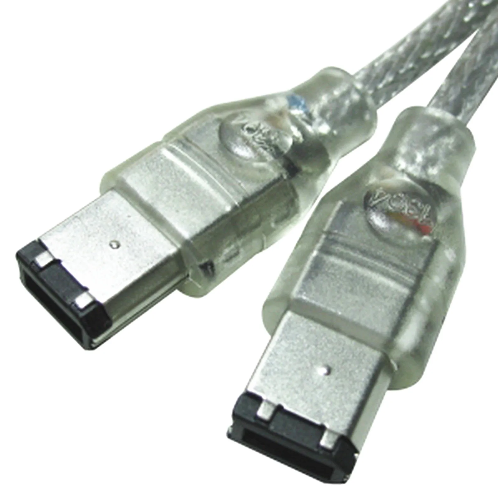 Прозрачный кабель ieeee1394b от 6P Male до Кабель Firewire 400 к 400|Компьютерные кабели и