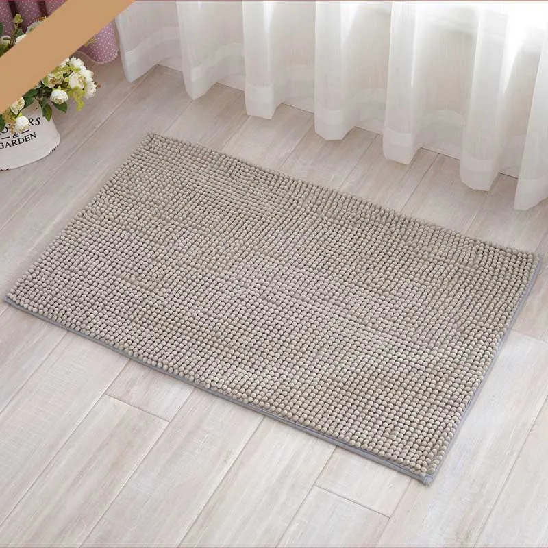 Anti Slip Bath Mat Microfiber Chenille Water Absorbent Bathroom Carpets Living Room Floor Mats Kitchen Shower Carpet and Rugs
Anti Slip Bath Mat Microfiber Chenille Water Absorbent Bathroom Carpets Living Room Floor Mats Kitchen Shower Carpet and Rugs