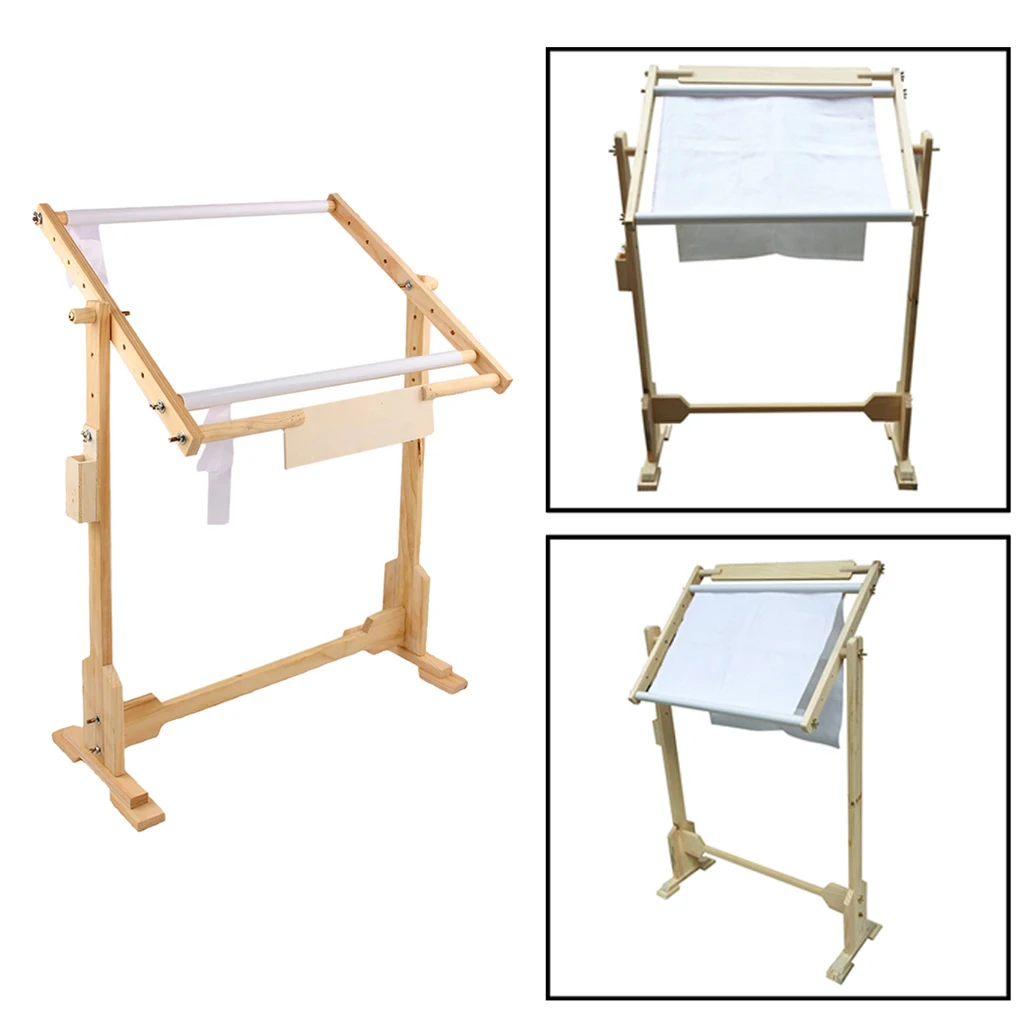 Tabletop Embroidery Hoop Lap Stand Frame Adjustable Solid Wood Cross Stitch Rack Standing Desk Standing Embroidery Frame Chinese
Tabletop Embroidery Hoop Lap Stand Frame Adjustable Solid Wood Cross Stitch Rack Standing Desk Standing Embroidery Frame Chinese