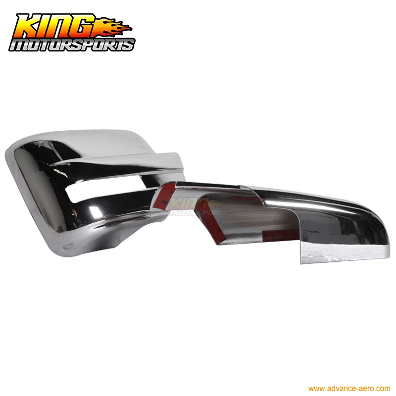 Fit For 09-12 Ford F150 Side Mirror Cover Caps Pair Chrome ABS W/ Turn Signal Cutout
Fit For 09-12 Ford F150 Side Mirror Cover Caps Pair Chrome ABS W/ Turn Signal Cutout