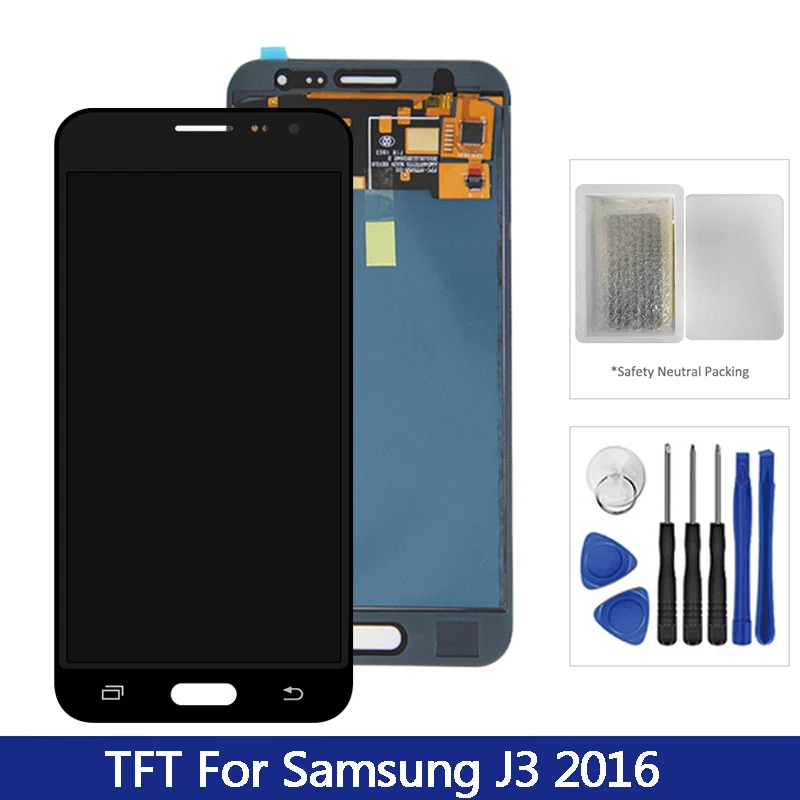 Для Samsung Galaxy J3 2016, ЖК-дисплей, сенсорный экран, дигитайзер, для сборки на тонкопленочных транзисторах на тонкоплёночных транзисторах на SM J320F ...
Для Samsung Galaxy J3 2016, ЖК-дисплей, сенсорный экран, дигитайзер, для сборки на тонкопленочных транзисторах на тонкоплёночных транзисторах на SM J320F ...