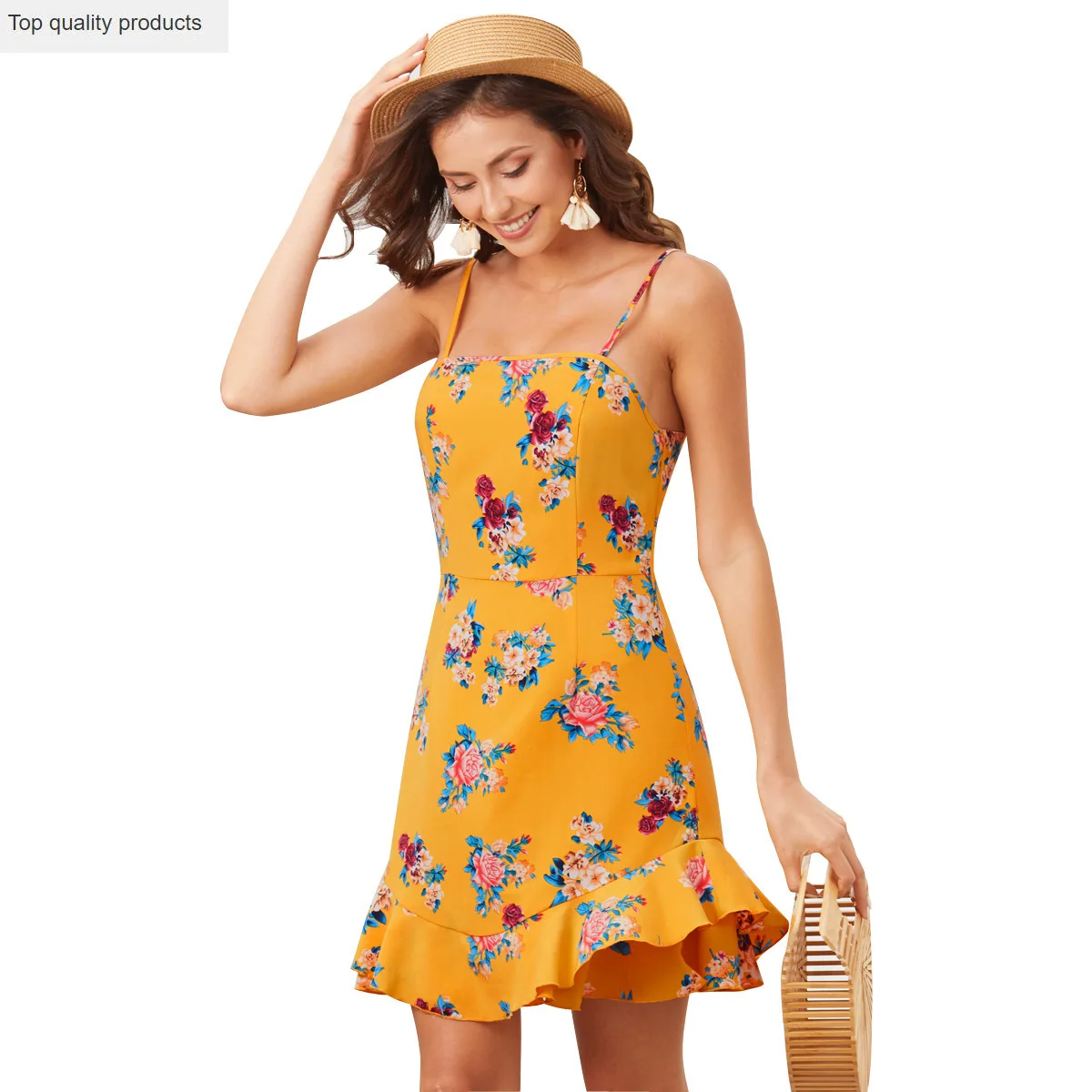 2020 New Summer Dress Simple Casual Fashion Sexy Temperament Print Soft Sling Strapless Sleeveless Women Short Dress CW620
2020 New Summer Dress Simple Casual Fashion Sexy Temperament Print Soft Sling Strapless Sleeveless Women Short Dress CW620