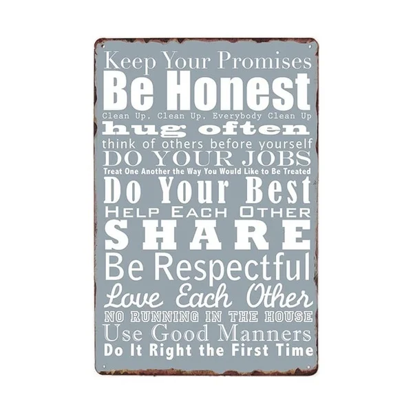 House Rules Russian Metal Signs Vintage Plaque Wall Poster Retro Bar Decoration Pub Decorative Home Decor 20x30cm
House Rules Russian Metal Signs Vintage Plaque Wall Poster Retro Bar Decoration Pub Decorative Home Decor 20x30cm