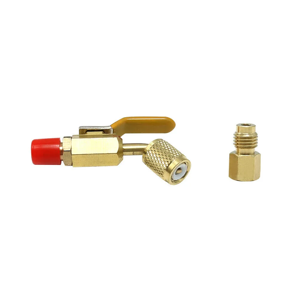 Refrigerant Operation Shut-Off Valve 1/4'' SAE For Refrigerant R134A, R410A, R22 And R12 Filling Hoses Or Manifolds Connector
Refrigerant Operation Shut-Off Valve 1/4'' SAE For Refrigerant R134A, R410A, R22 And R12 Filling Hoses Or Manifolds Connector