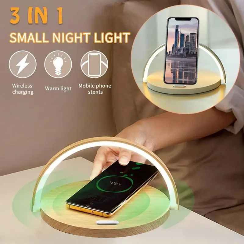 Led Desk Lamp With Fast Wireless Charger Usb Rechargeable Light Table Bedside J1L1
Led Desk Lamp With Fast Wireless Charger Usb Rechargeable Light Table Bedside J1L1