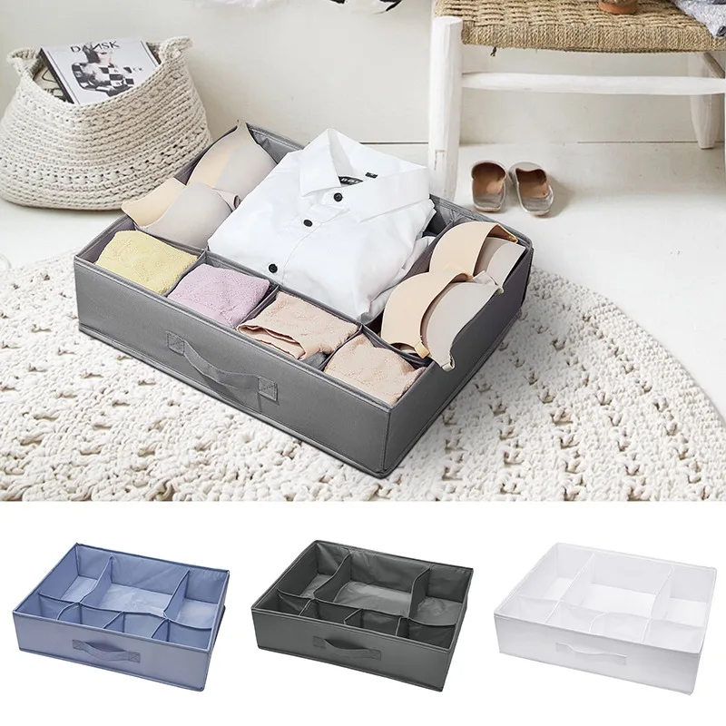 Washable Foldable Underwear Storage Box For Bras Socks Drawer Wardrobe Divider Boxes Dormitory Closet Clothes Organizer Case
Washable Foldable Underwear Storage Box For Bras Socks Drawer Wardrobe Divider Boxes Dormitory Closet Clothes Organizer Case
